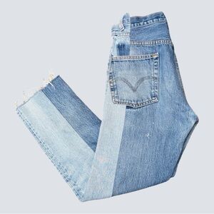 EB Denim Two Tons reworked Distressed Levi’s